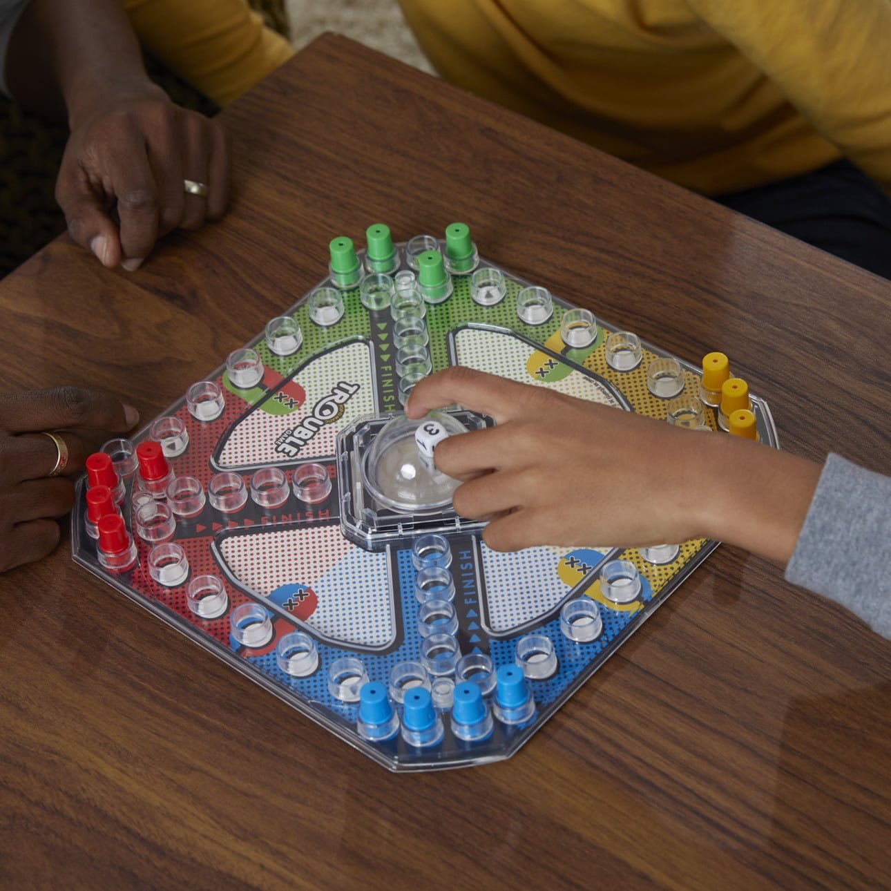 Trouble Board Game, Hasbro Family Game for 2 to 4 Players, Holiday Gifts for Kids, Ages 5 and up