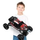 JoyStone 1:12 RC Cars 4WD off Road 2.4Ghz RC Monster Truck with Metal Shell and Light, Remote Control Car Crawler for Adult and Kid, 2 Batteries, Red