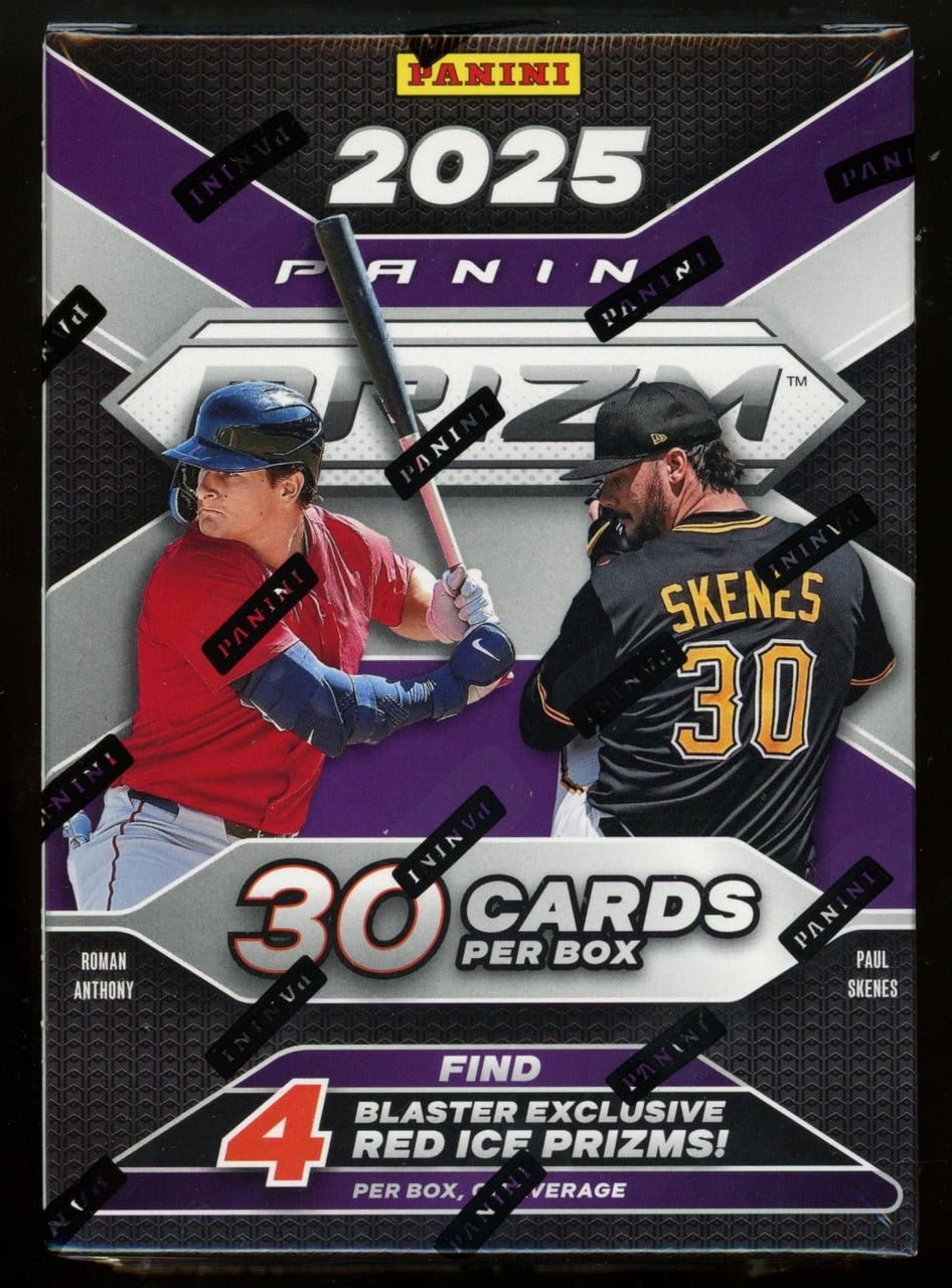 2025 Panini Prizm Baseball Hobby Blaster Box (Red Ice)