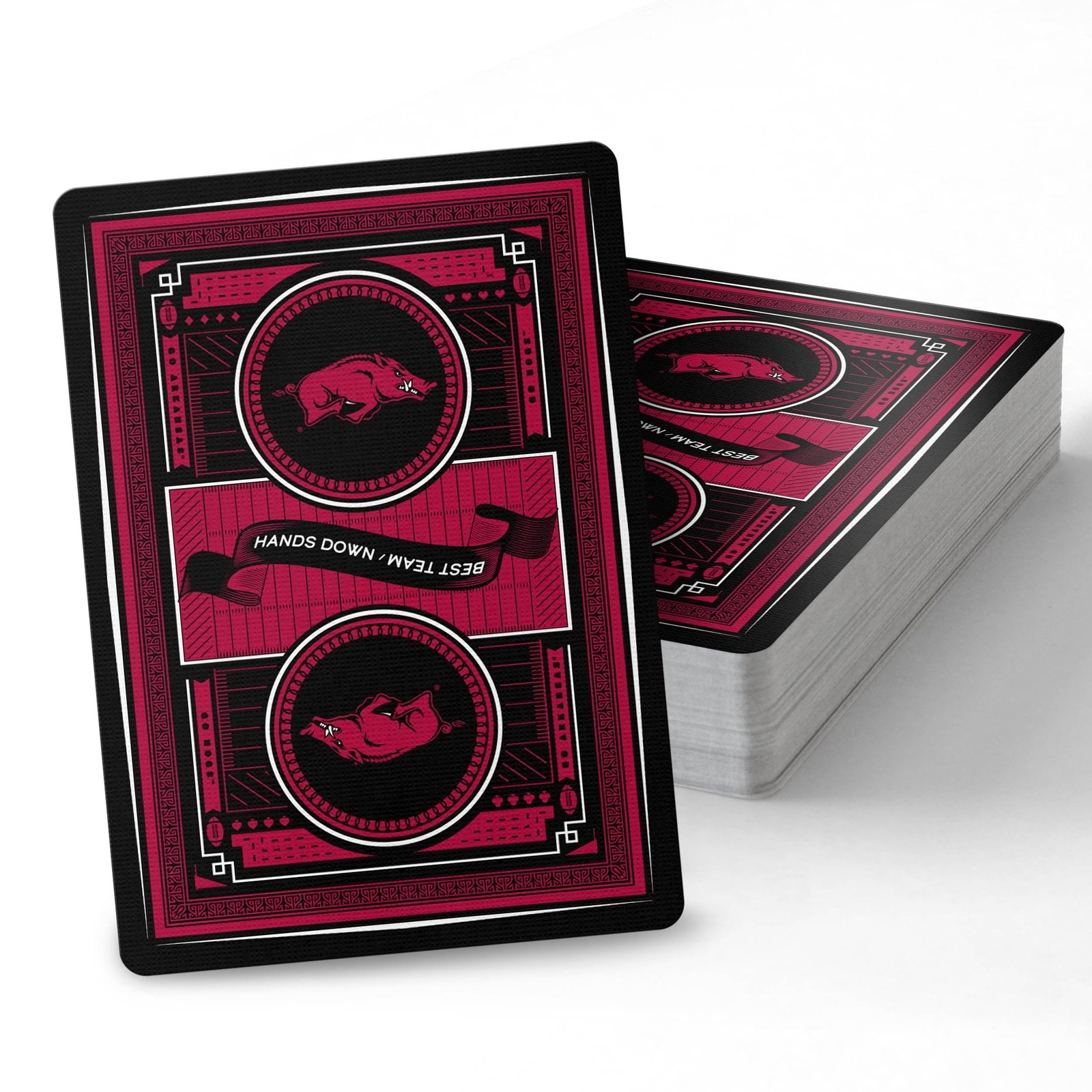 YouTheFan NCAA Arkansas Razorbacks Classic Series Playing Cards