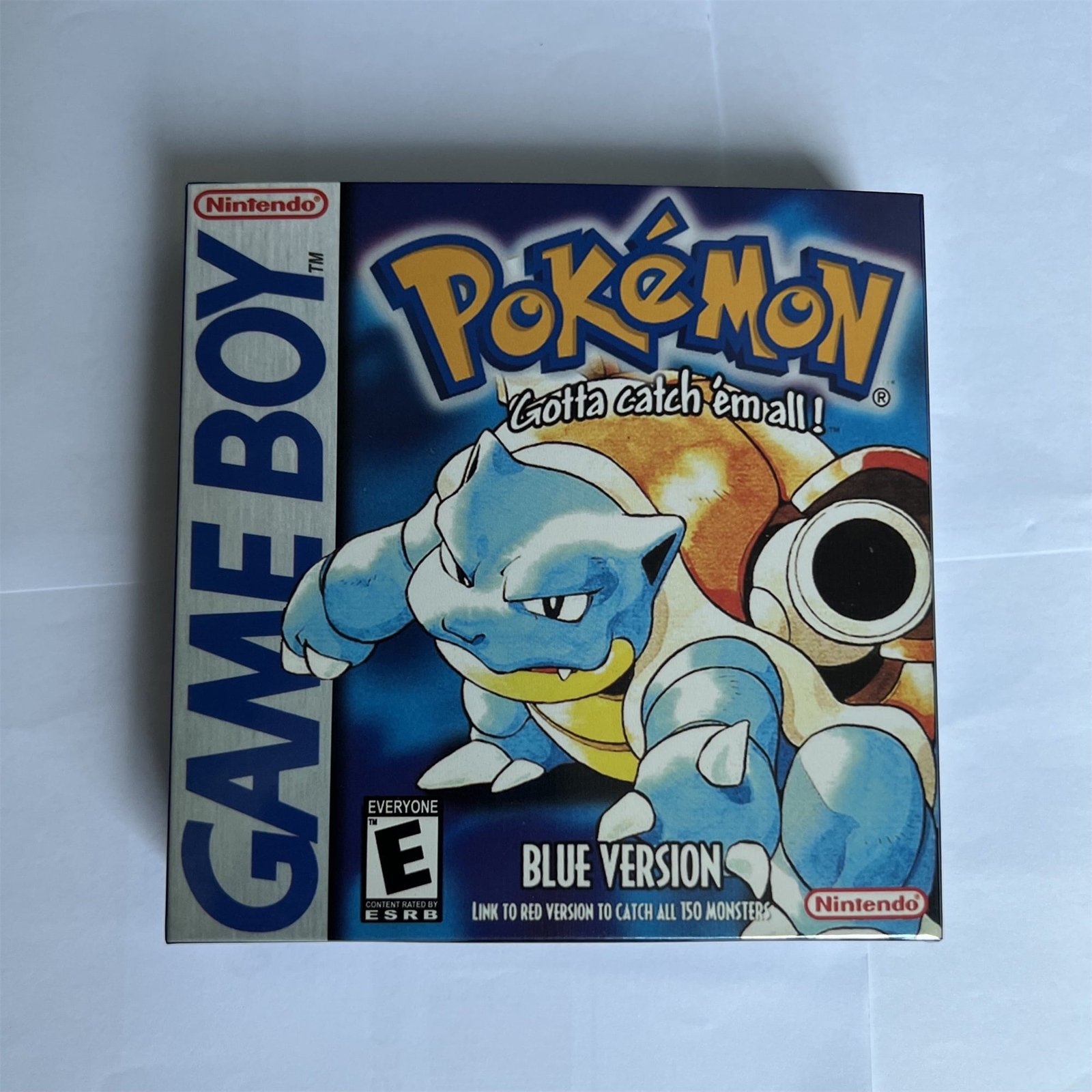 Pokemon Blue Version - Game Boy - Game Cartridge and Box US Version (No Manual)