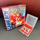 Pokemon Red Version - Game Boy - Game Cartridge and Box US Version (No Manual)
