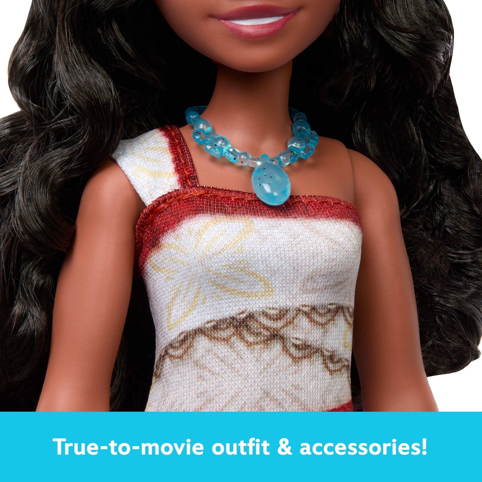 Disney Moana 2 Moana Fashion Doll with 2 Accessories & Removable Outfit, Inspired by the Movie