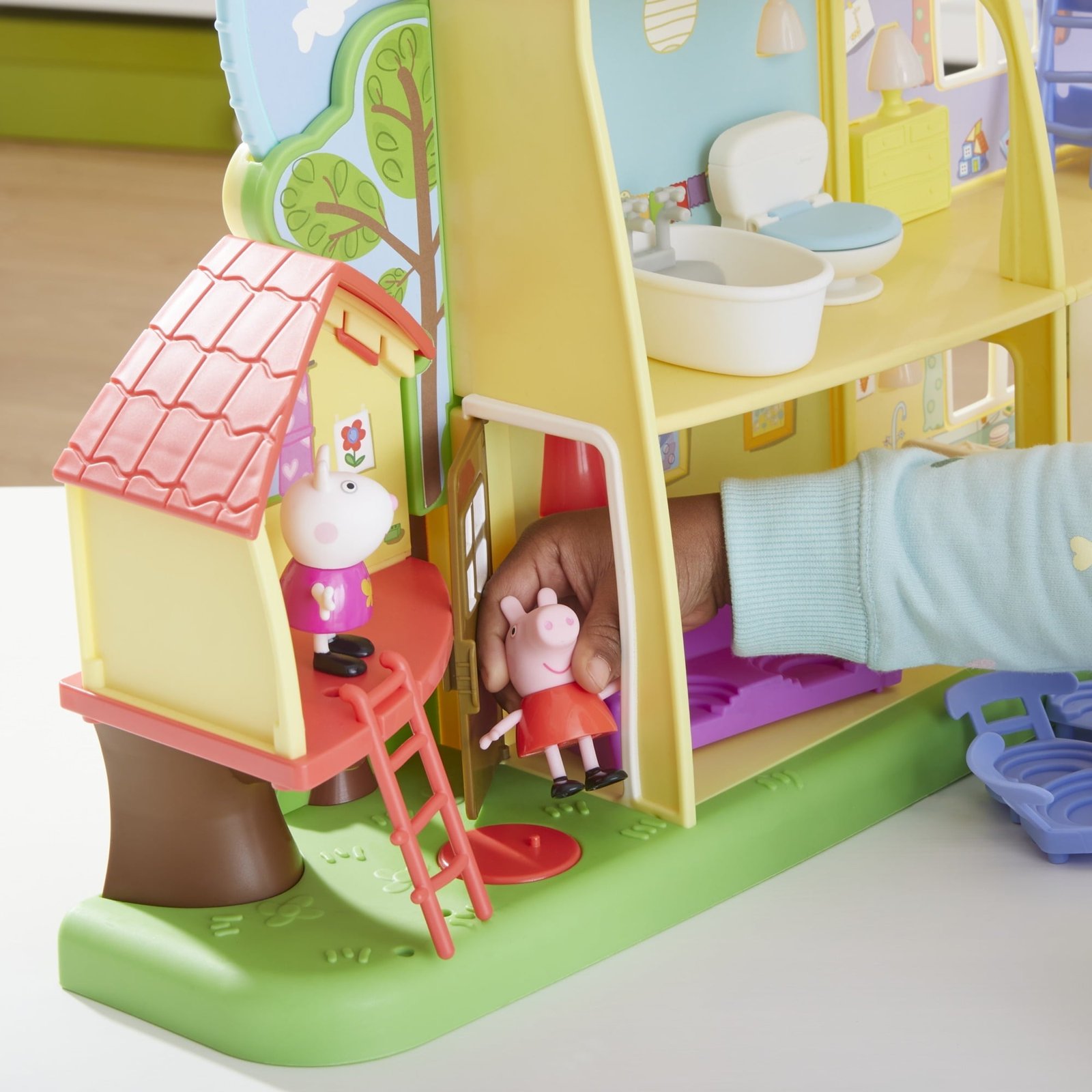 Peppa Pig Peppa's Adventures Peppa's Playtime to Bedtime House Preschool Toy, Ages 3 and Up