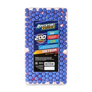 AF Meteor Darts Refill, 200 pack, Indoor/Outdoor, Compatible with All AF and Most Nerf Blasters