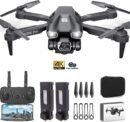 BEEPRINCESS Drone with Camera for Adults Kids, Dual 4K HD Mini FPV RC Quadcopter for Kids Beginners