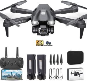 BEEPRINCESS Drone with Camera for Adults Kids, Dual 4K HD Mini FPV RC Quadcopter for Kids Beginners