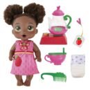 Baby Alive Bubbly Tea Party Berry Boo, Black Hair Baby Doll, Holiday Gifts for Girls & Boys 3 and up