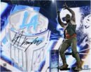 LA Knight WWE Autographed 16" x 20" Standing on Ropes Photograph - Fanatics Authentic Certified
