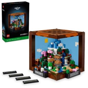 LEGO Minecraft The Crafting Table Building Set for Adults - Gift for Christmas - Collectible Display Set for Minecraft & Video Game Fans - 21265
