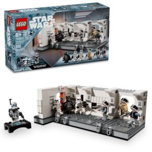 LEGO Star Wars: A New Hope Boarding the Tantive IV Fantasy Toy, Collectible Star Wars Toy with Exclusive 25th Anniversary Minifigure Clone Trooper Fives, Gift Idea for Kids Ages 8 and Up, 75387