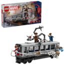 LEGO Marvel Spider-Man vs. Doc Ock Subway Train Scene - Action Figures Kids Toy - Spider-Man Building Toy for Boys & Girls, Ages 9+ - Marvel Collectible with 4 Minifigures - Birthday Gift Idea- 76321