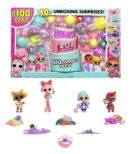 LOL Surprise Big Surprise Party, 4 Collectible Dolls, 6 Unboxing Experiences, Sand, Gel Crush, Shell Smash, Girls 4+