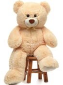MorisMos Giant Teddy Bear 35.4" Giant Stuffed Animal Big Bear Plush Toy