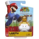 Nintendo Super Mario Lakitu 4 Articulated Figure with Fishing Pole