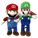Nintendo Super Mario and Luigi Stuffed Animals and Plush Toys, 2 Pieces