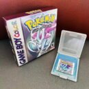 Pokemon Crystal Version - Game Boy Color - Game Cartridge and Box US Version (No Manual)