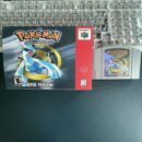 Pokemon Silver Version - Game Boy Color For N64 Game Cartridge and Box Art US Version (No Manual)