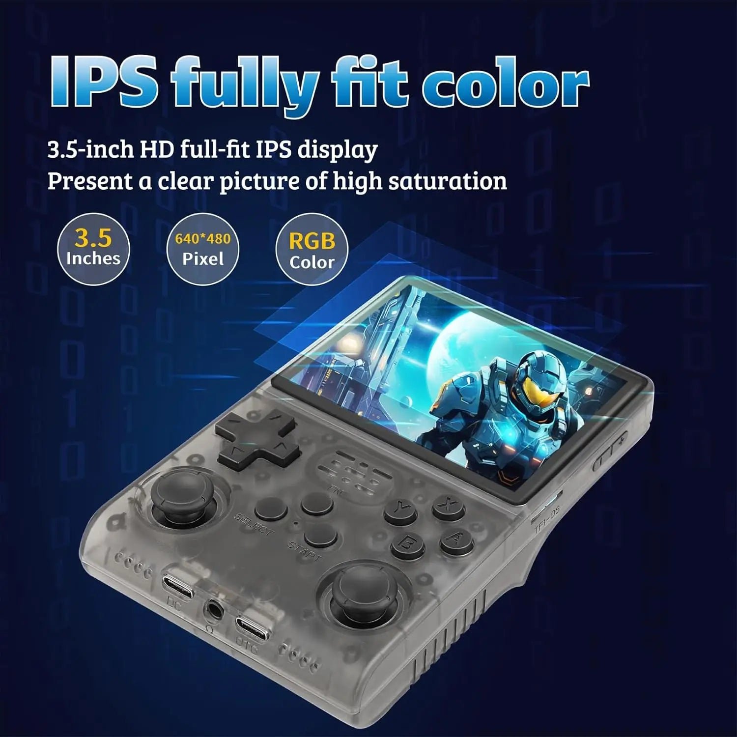 R40S Pro Handheld Retro Gaming Console