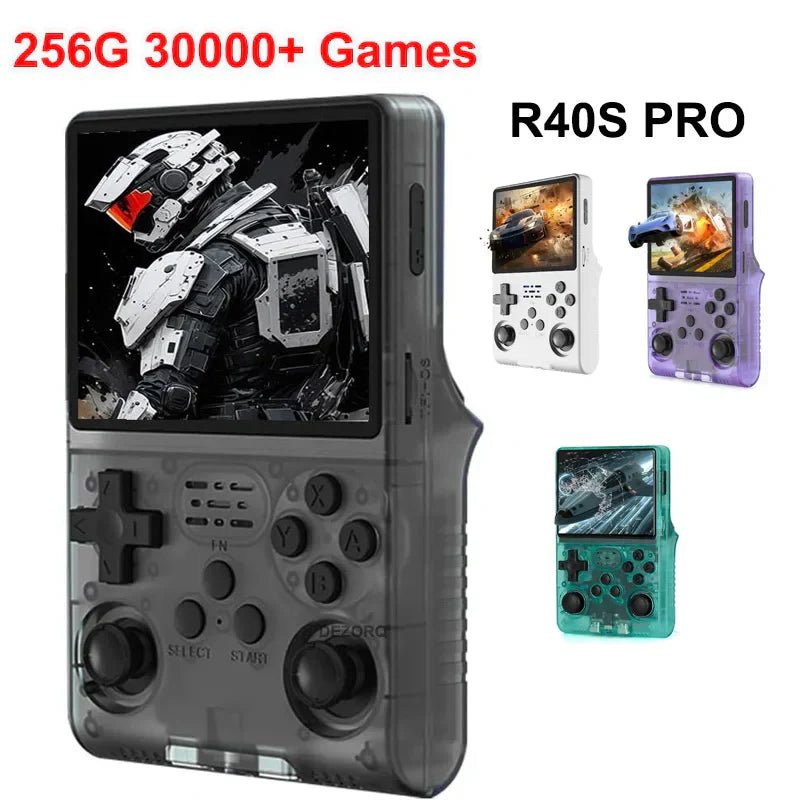 R40S Pro Handheld Retro Gaming Console