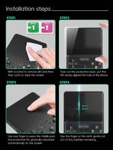 Ultra-thin tempered glass screen protector for gaming consoles