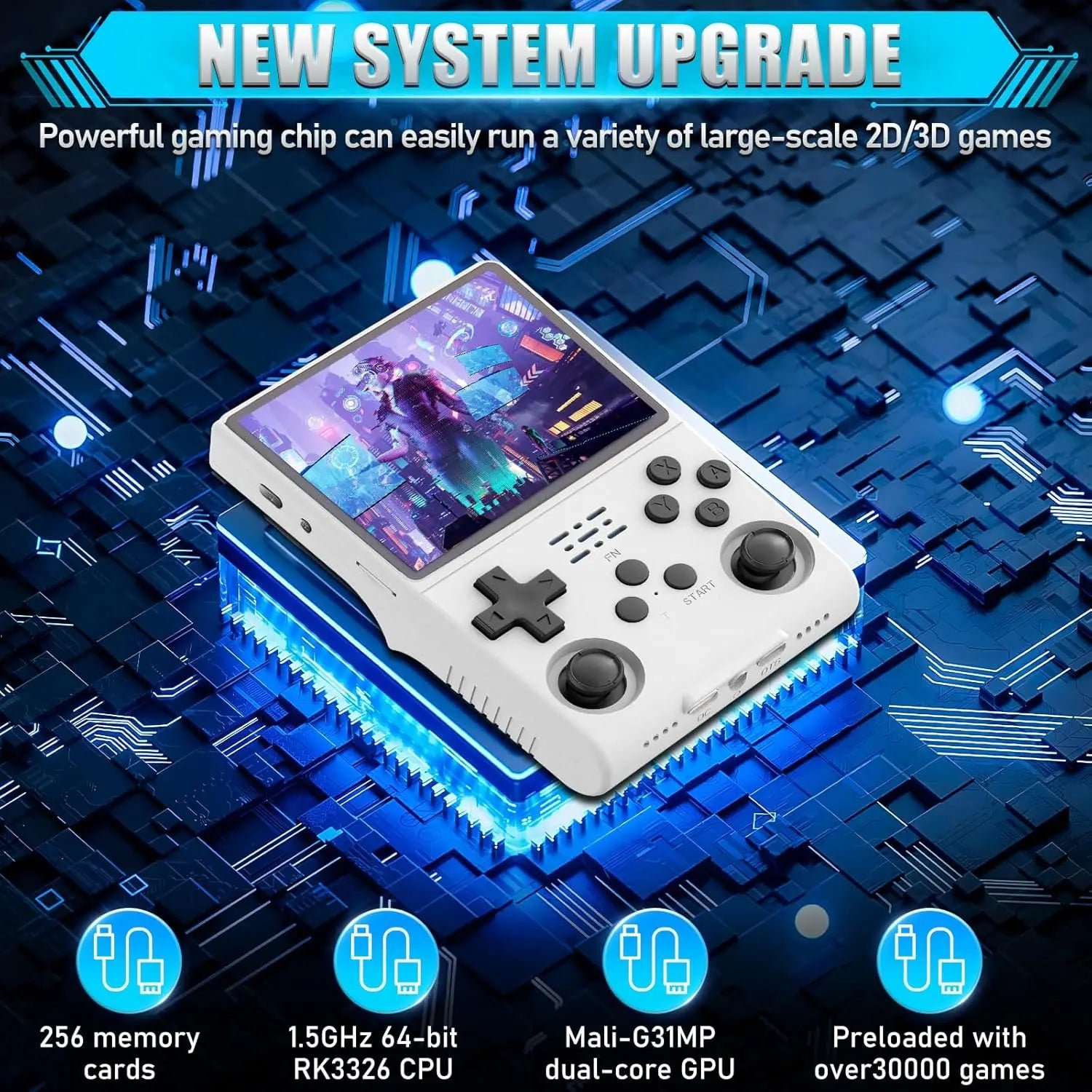 R40S Pro Handheld Retro Gaming Console