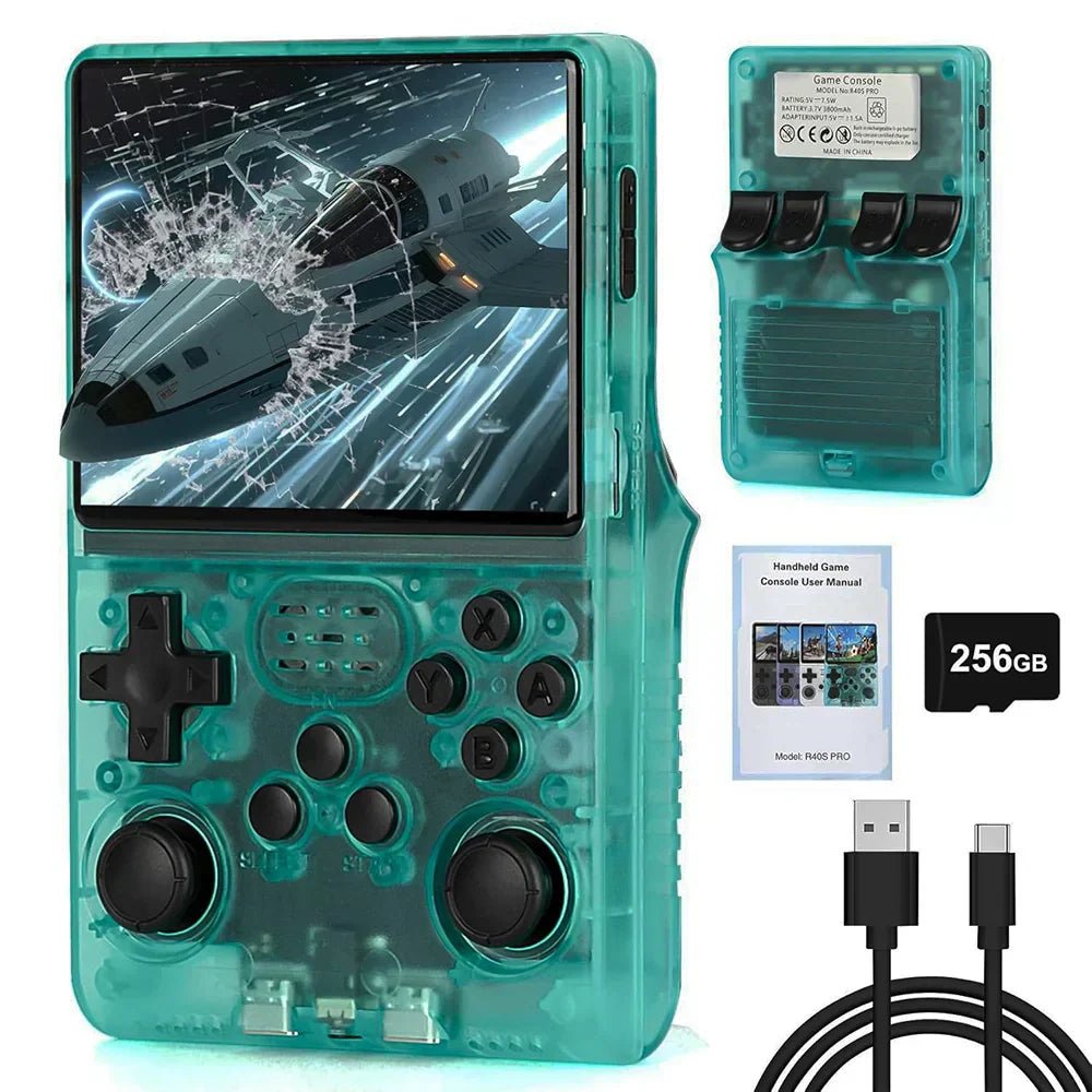 R40S Pro Handheld Retro Gaming Console