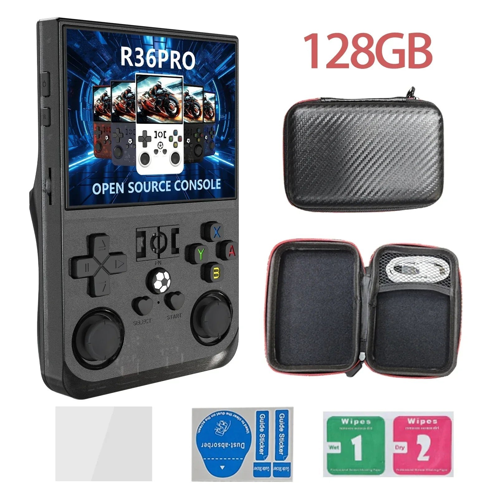 R36PRO Retro Handheld Video Game Console