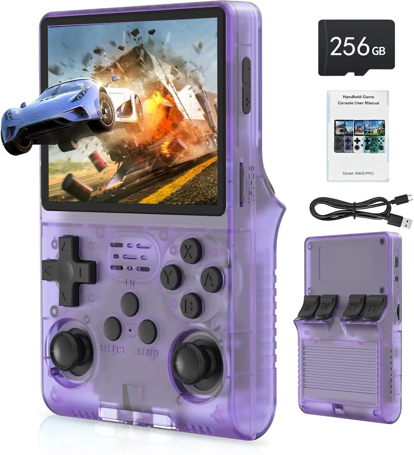 R40S Pro Handheld Retro Gaming Console