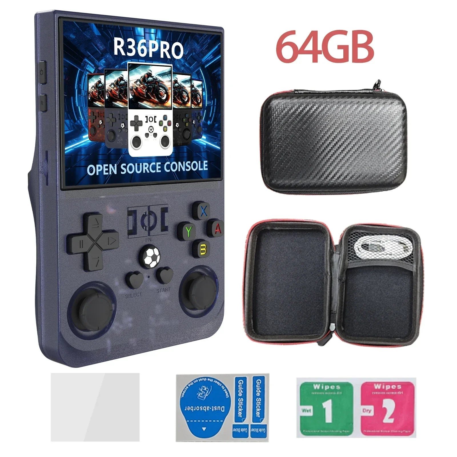 R36PRO Retro Handheld Video Game Console
