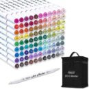 Shuttle Art 101 Colors Dual Tip Alcohol Based Art Markers