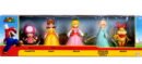 World of Nintendo Super Mario Princess Peach, Rosalina, Daisy, Toadette & Wendy Koopa Mini Figure 5-Pack