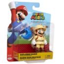Super Mario Odyssey Explorer Mario Action Figure with Blue Power Moon