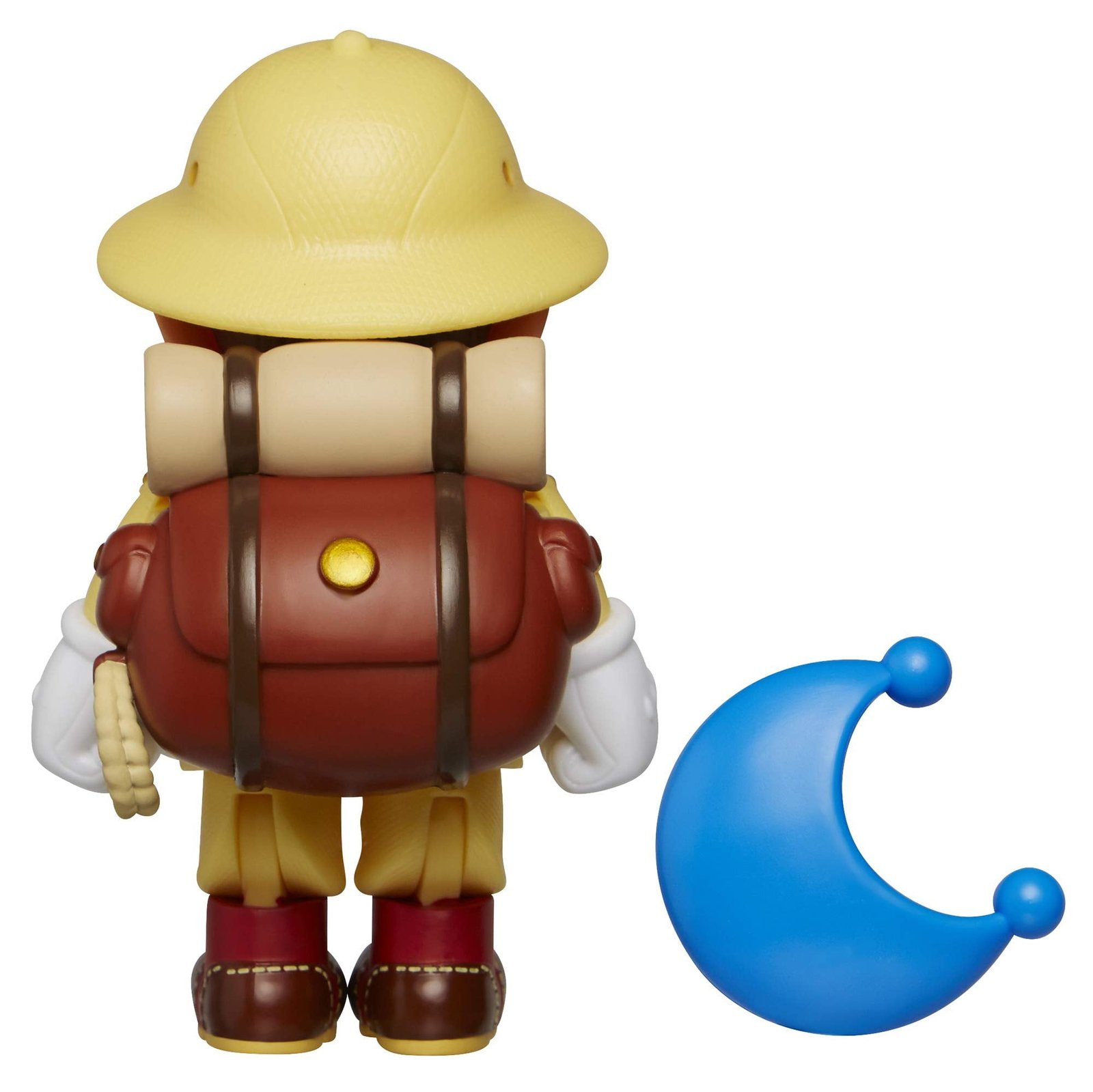Super Mario Odyssey Explorer Mario Action Figure with Blue Power Moon