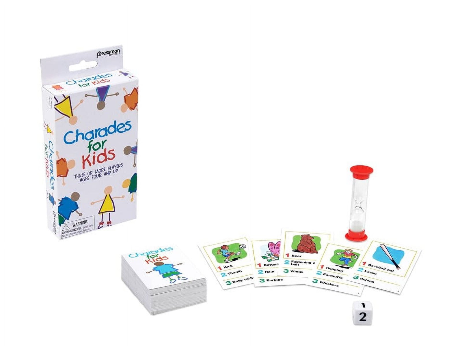 Pressman Charades for Kids: the Classic Game of Charades- Now Designed Especially for Kids