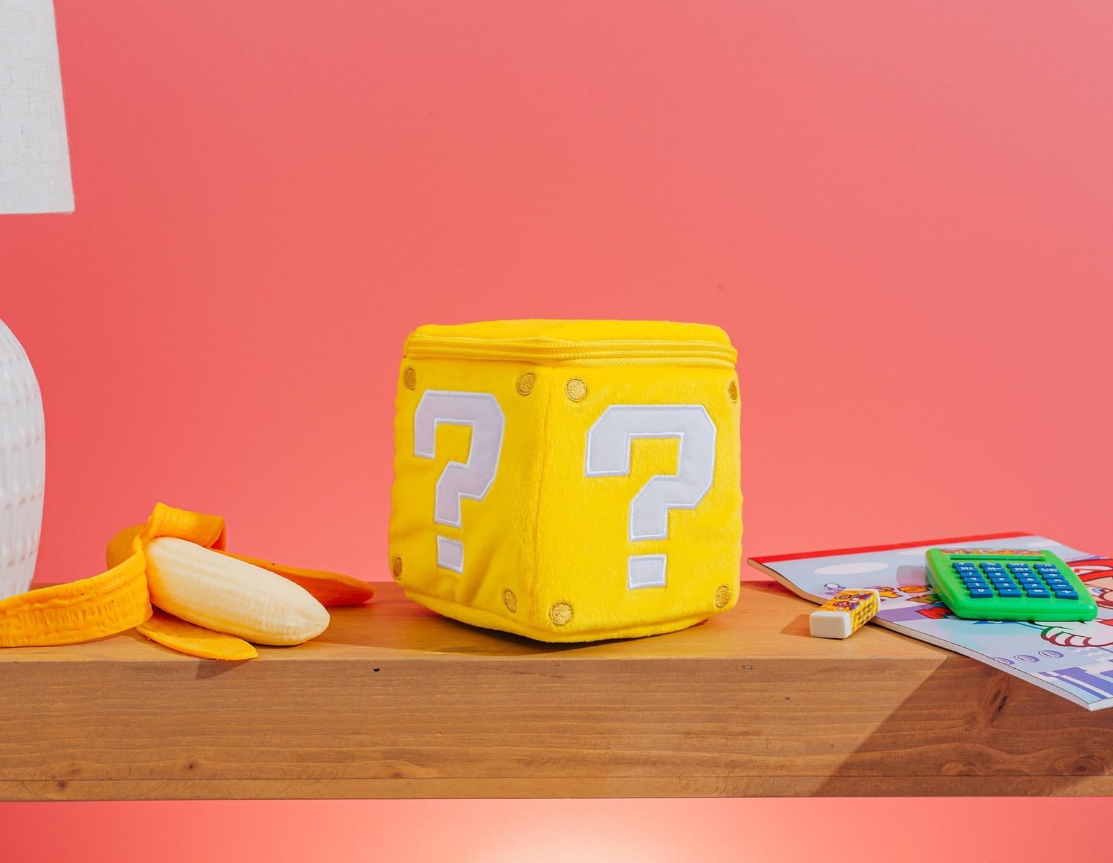 Insten Nintendo Super Mario Coin Box Plush Toy, 5 Inches