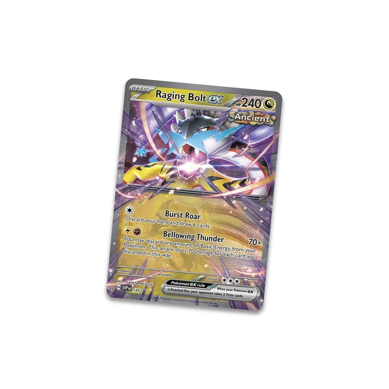 Pokemon Trading Card Games Paradox Destinies Raging Bolt ex Tin