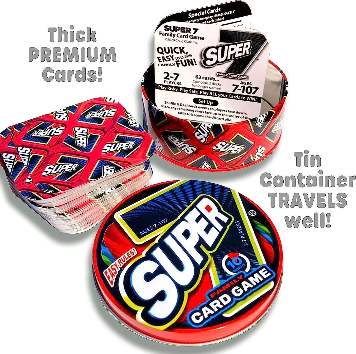 Super 7 Family Card Game