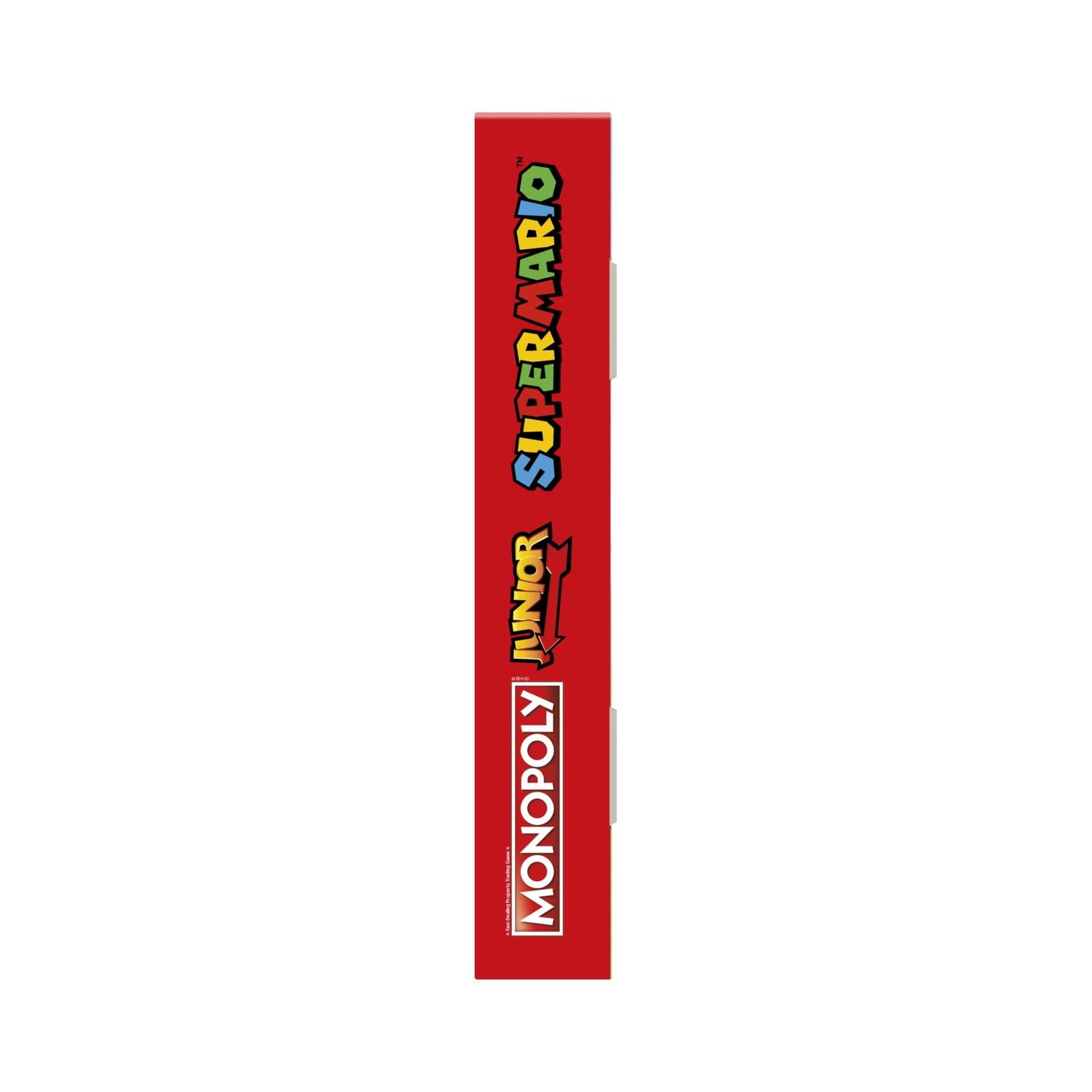 Monopoly Junior Super Mario Edition Board Game, Fun Kids' Ages 5 and Up, Explore The Mushroom Kingdom as Mario, Peach, Yoshi, or Luigi ( Exclusive)