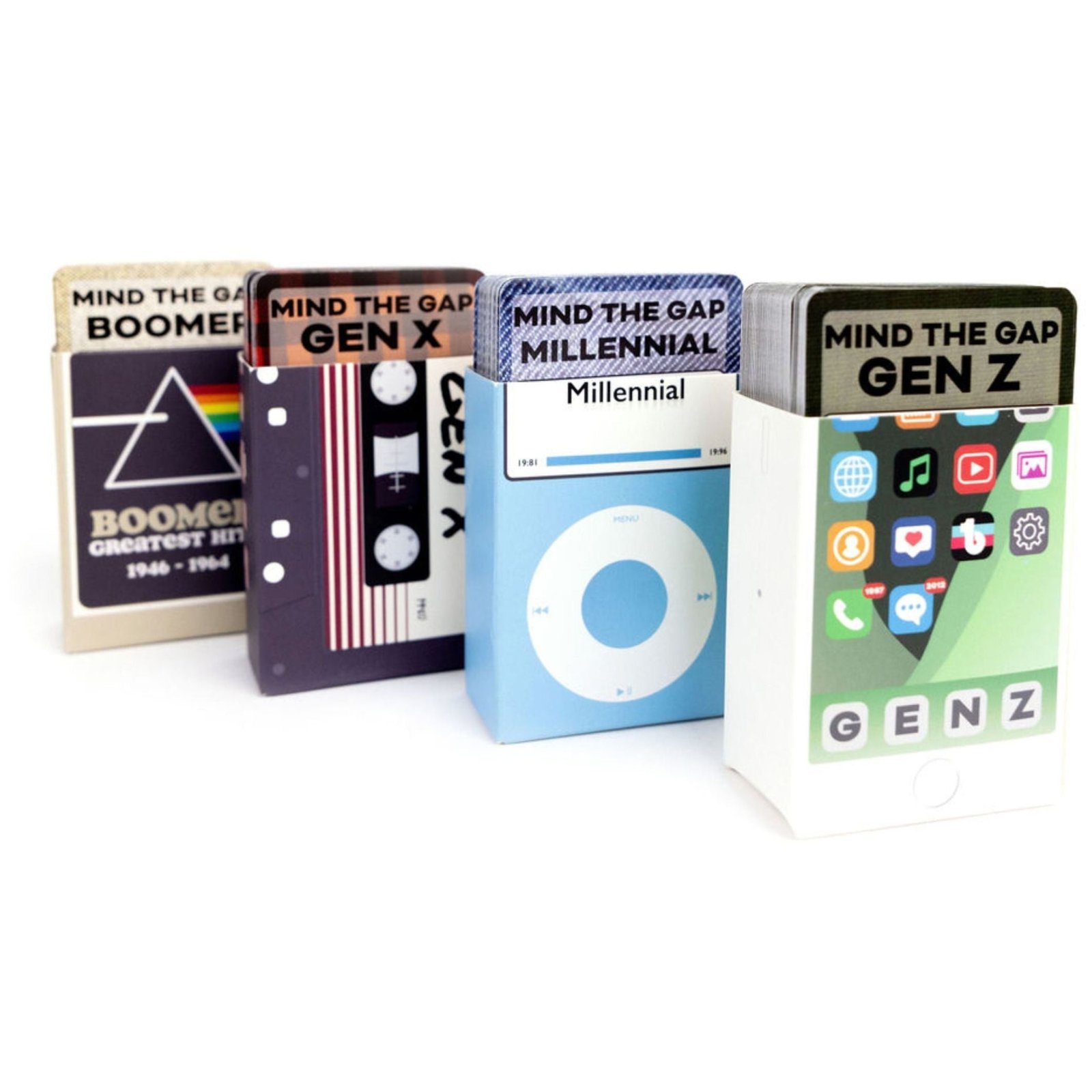 Spin Master Games, Solid Roots Mind the Gap, Trivia Game for the Generations, for Ages 10 and up