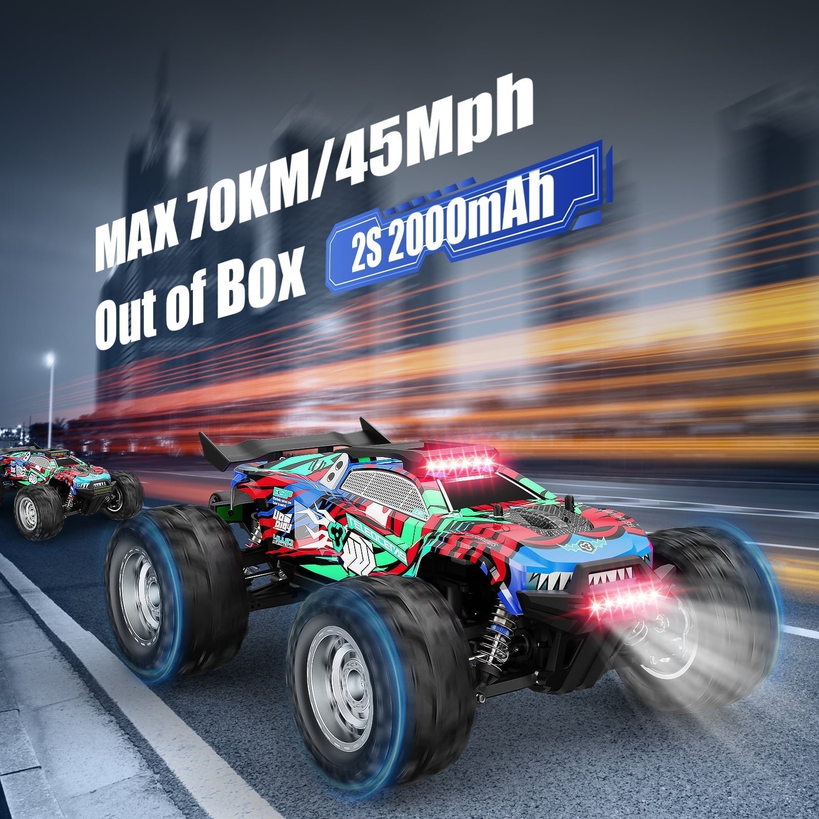 AUOSHI 2025 Fastest Brushless RC Cars Adults ESP 100 KM/H 60MPH Top Speed 4X4 Hobby Off-Road 1:12 RC Truck Oil Filled Shocks Remote Control Truck Boy