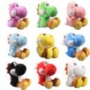 uiuoutoy Set of 9 Yoshi Plush Toys 6" Green Yoshi, Red Yoshi, White Yoshi, Purple Yoshi, Light Blue Yoshi, Dark Blue Yoshi, Black Yoshi, Yellow Yoshi, and Pink Yoshi